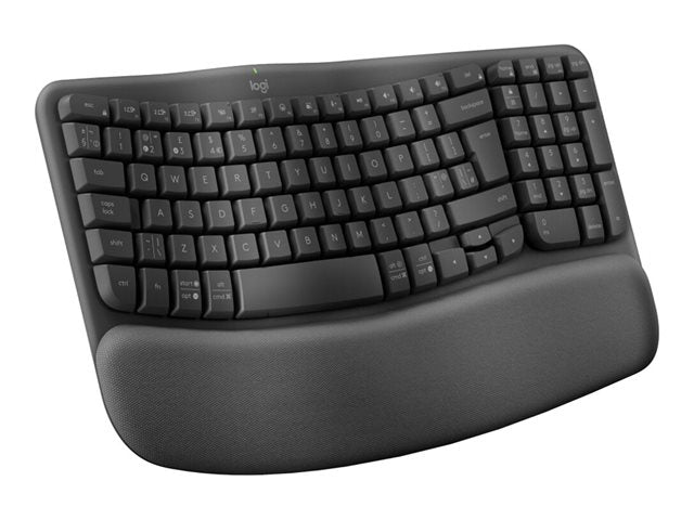 Logitech Ergo Series Wave Keys for Business - keyboard - graphite Input Device - DRWORKS Logitech Ergo Series Wave Keys for Business - keyboard - graphite Input Device - DRWORKS